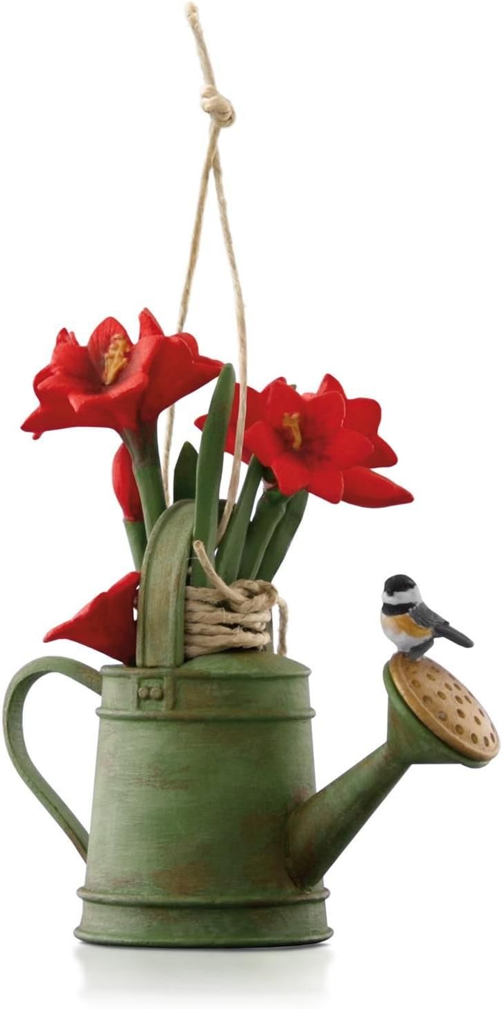 Hallmark Keepsake Ornament Watering Can 1st in Marjolein's Garden Series 2014