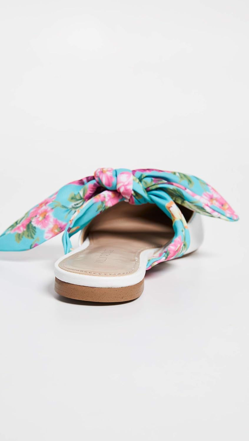 villa rouge essie flat mules