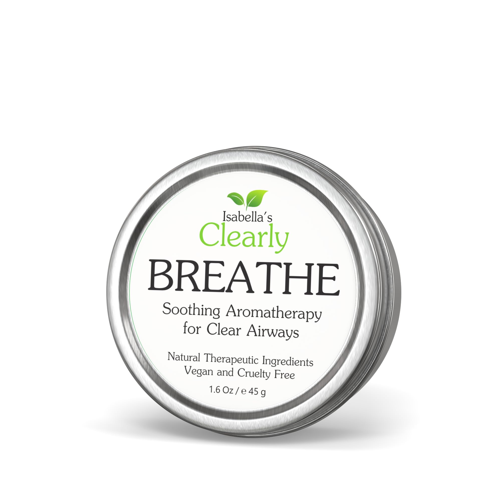 Breathe Easy, Natural Aromatherapy Essential Oil Blend for Sinus and Nasal Congestion Relief, Seasonal Allergies | Chest Rub for Adults, Kids, Toddlers, Babies with Peppermint + Eucalyptus | USA Made
