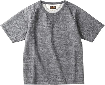 Amazon Japan Blue Jeans ジャパンブルー ジーンズ メンズ 16 5オンス スーパーハード インレイ 半袖 ラグラン スウェット Tシャツ デニム カットソー 丸首 クルーネック 無地 J Tシャツ カットソー 通販