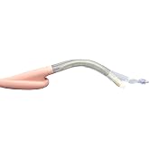 Disposable Double Lumen Laryngeal Mask, Reinforced Silicone LMA, Pack of 1 (Size 4)