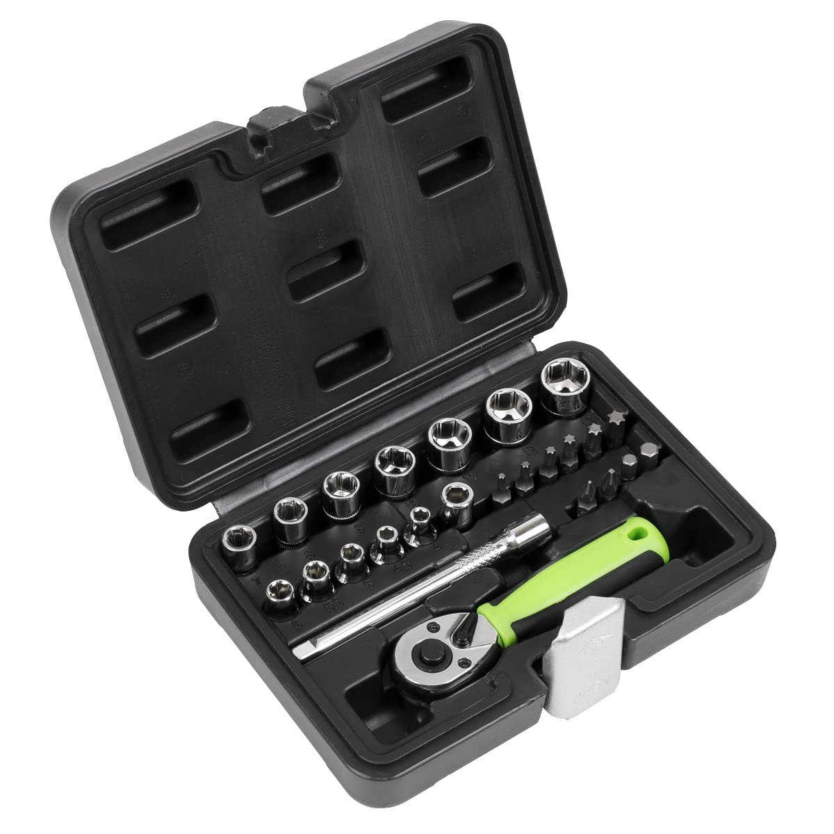 Sealey 1/4" Sq Drive Socket Set - Metric 25pc S01233