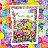 Meland Water Beads - 43,000 Water Beads for Spa Refill Vase Filler Sensory Toys and Colorful Décor