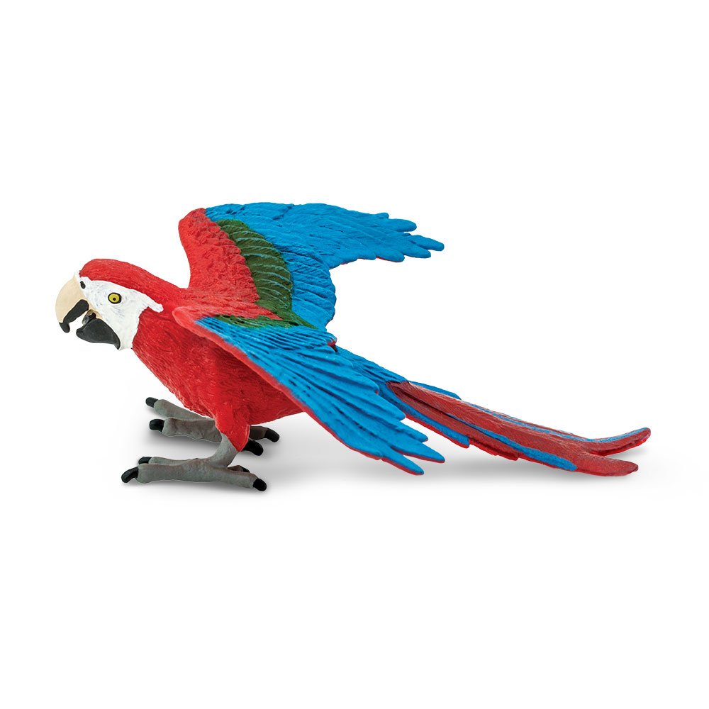 Safari S263929 Wings of the World Green-winged Macaw Miniature