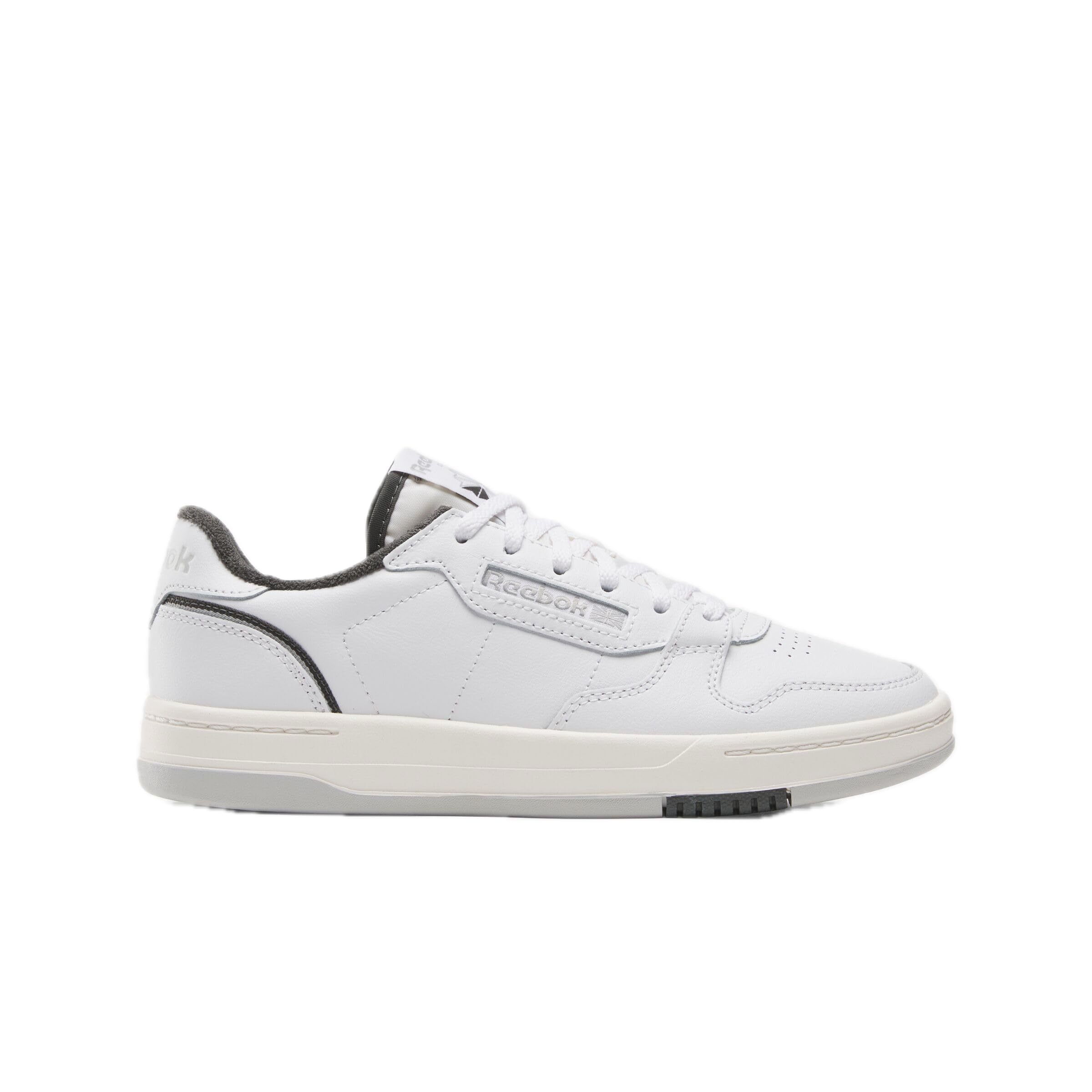 Reebok Women’s Phase Court Sneaker, White/White/Grey, 5.5