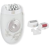 Neat Feat Beauty Buzz Rechargeable 3 in 1 Callus and Dry Skin Remover with Epilator and Shaving Head