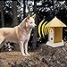 CY Ultrasonic Outdoor Dog Bark Controller Anti Barking House No Barking Household Training Tool Device in Birdhouse Shape (Yellow)