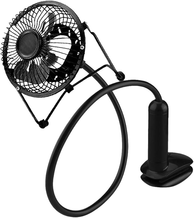 4 Inch Mini USB Desk Fan Clipon Table Fan Portable Home