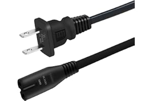 Zencend UL Listed 6 Feet AC Power Cord Plug Lead Compatible with FEPPO WM1 Food Warming Mat Electric Warming Tray Charging Cable Power Supply Cord