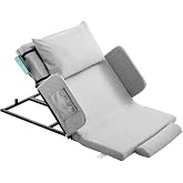 VEVOR Electric Lifting Backrest for Bed, 300 lbs Capacity, 4-68&deg; Adjustable Lifting Bed Backrest, with Rails, Machine Washable, for Pregnant Women Elderly Patient Handicap