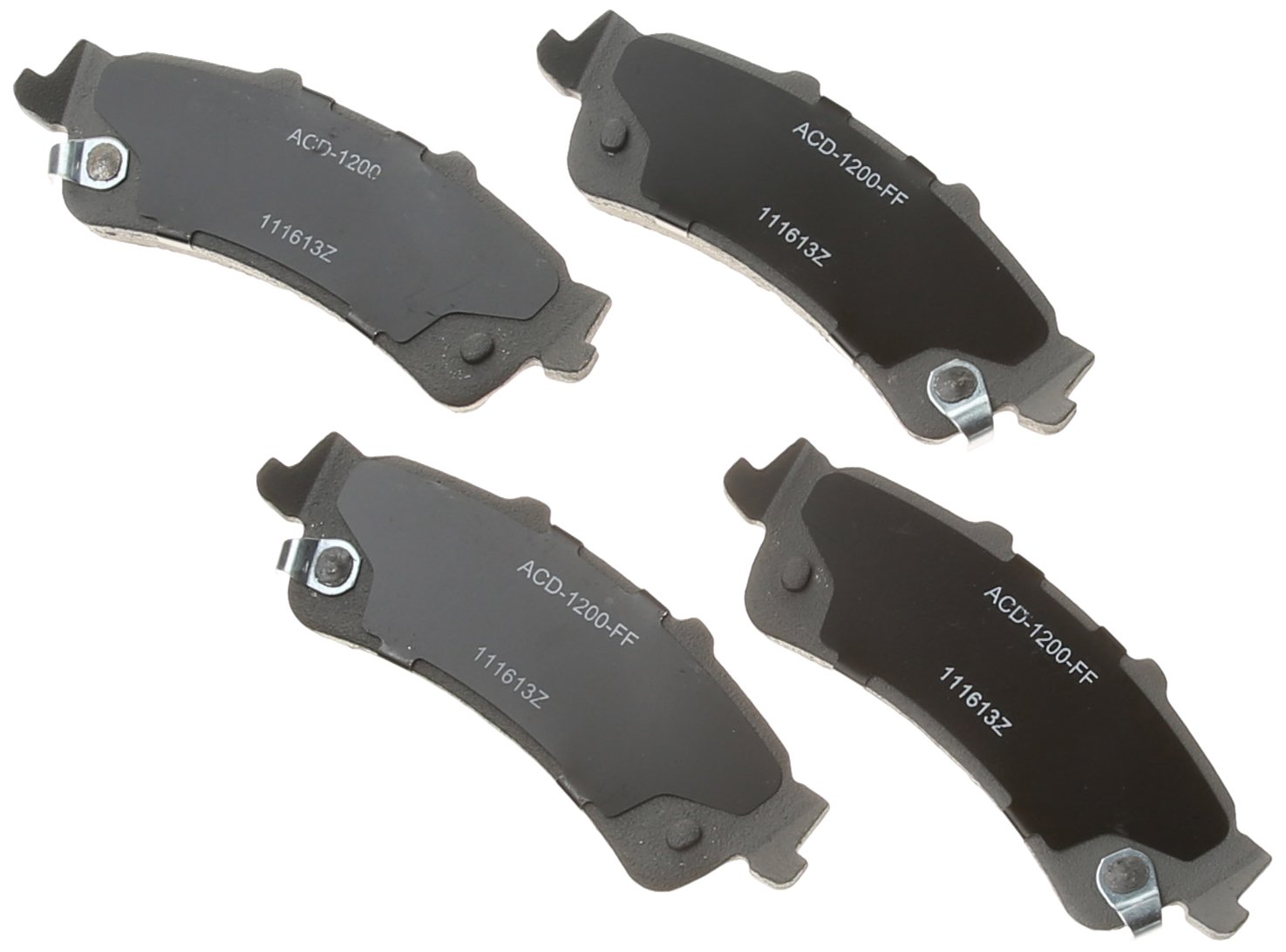 Photo 1 of ACDelco Silver 14D792MH Semi-Metallic Rear Disc Brake Pad Set