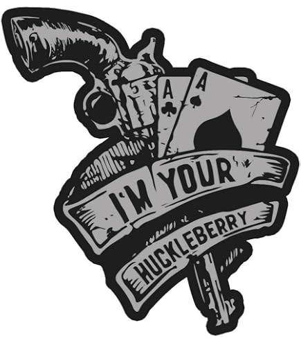 I'm Your Huckleberry 2 Doc Holiday Custom Car Truck Van Window Or Bumper Sticker