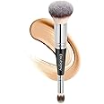 Daubigny Dual-ended Foundation Brush Concealer Brush Perfect for Any Look Premium Luxe Hair Rounded Taperd Flawless Brush Ideal for Liquid, Cream, Powder,Blending,Concealer