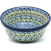 Polish Pottery Bowl - Salad - Tranquility