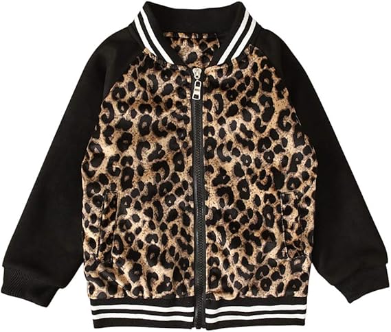 Blouson léopard double fermeture Éclair - Femme | MANGO OUTLET France