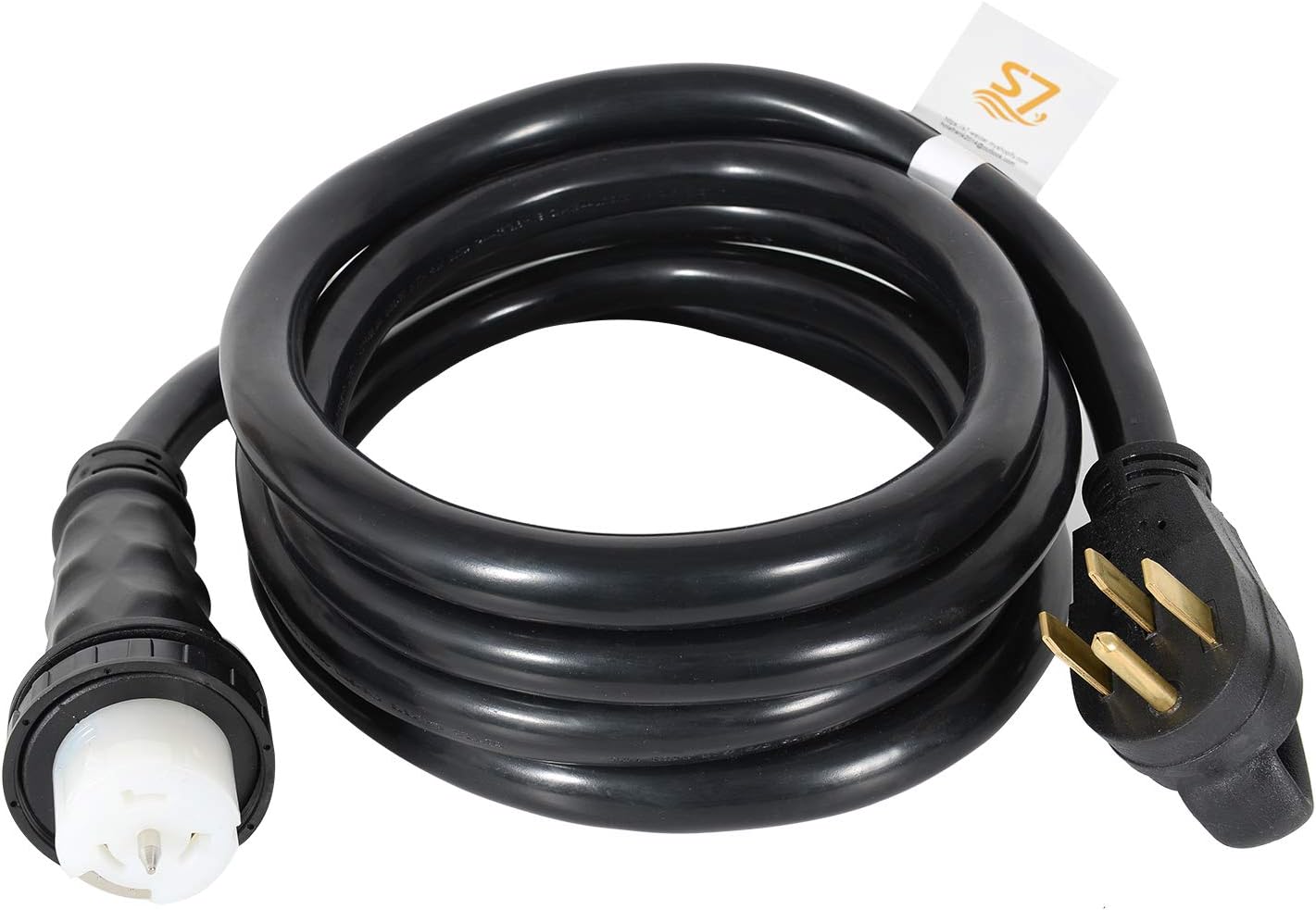 Electrical Supplies 25' 50A RV Camp Power Cord Generator Cord 6/3 8/1