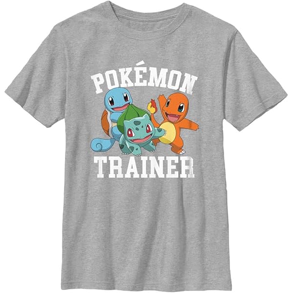 Amazon.com: Pokemon Boys T-Shirt Pack of 3 | Yellow, Orange