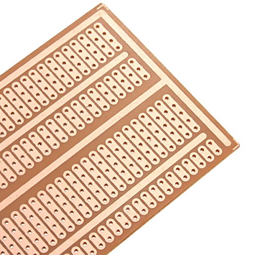 10Pcs 5X10cm Single Side Copper Prototype Paper PCB Breadboard 2-3-5 Joint Hole