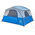 GoHimal Tents 6 Person for Camping,Easy Setup Waterproof Windproof Camping Tent,Double Layer -10'X9'X79in(H)