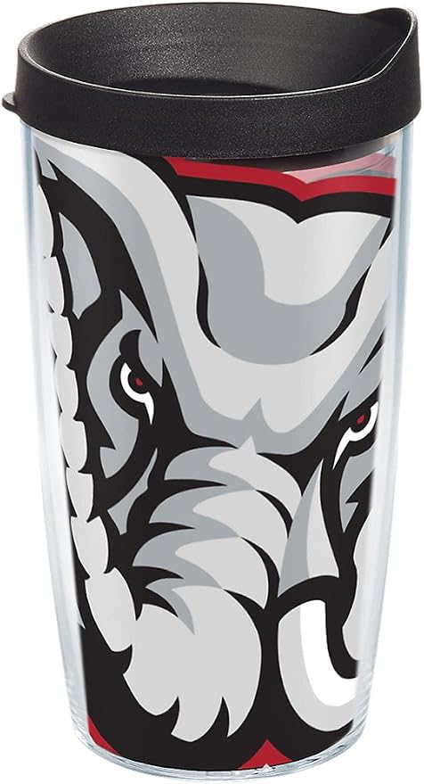 alabama crimson tide glassware