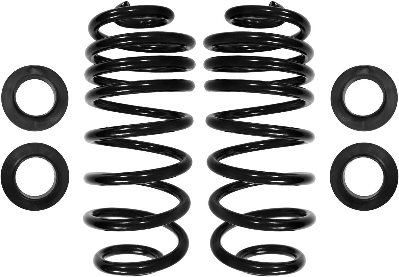 Amazon Com Elite Suspension 65220c Rear Coil Spring Replacing Air Spring 2004 2007 Buick Rainier Automotive