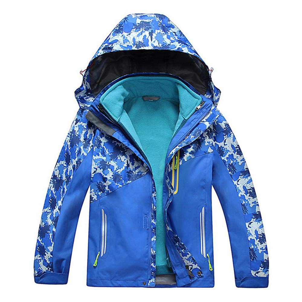 Outdoor Windbreaker Hooded Rain Jacket 