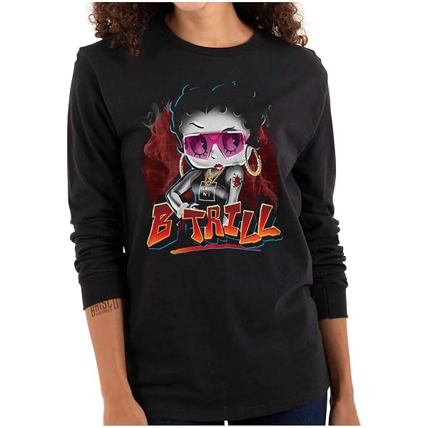 T-shirt Betty Boop Haute Qualité - Tailles S à XXXL Et Enfant, Blanc, 100% Coton, Neuf Avec étiquettes