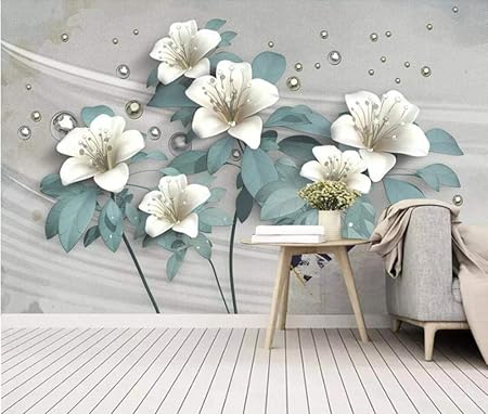 Flower Wallpaper Popular Wall Murals Painting Home Wall Decor