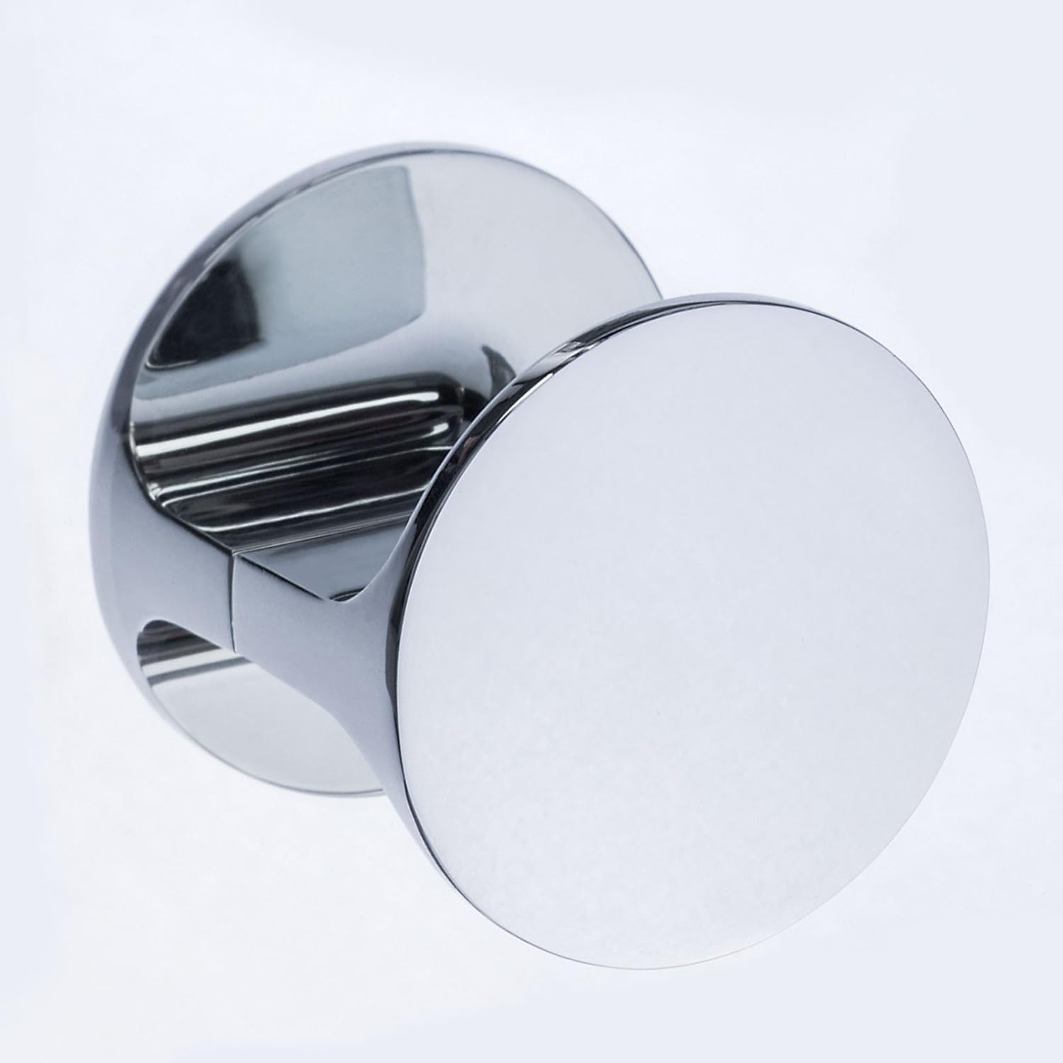 Knöpfe 5 x Möbelknopf EK11 Ø 20 x 23 mm echt Edelstahl Schrankknöpfe