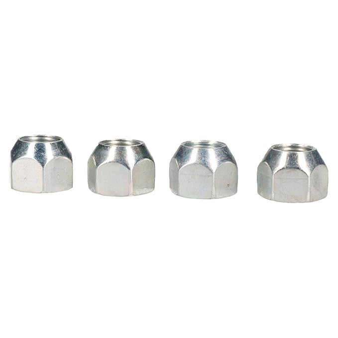 1/2" UNF Conical Wheel Nuts Nut Pack of 4 for Trailer Caravan