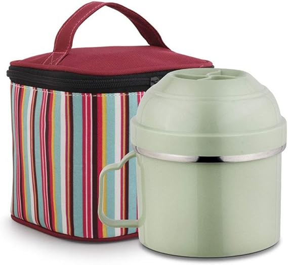 Soup flask Thermos With Spoon 1000 Ml Stainless Steel Food Jar Insulated Lunch Bag With Bag For