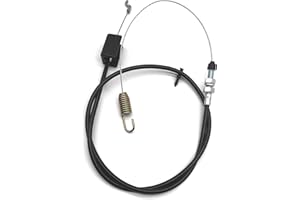Funhoon 946-04007 Auger Control Cable for Yard Machines Craftsman Troy Bilt MTD Husky Cub Cadet Snow Blowers Replaces 746-04007