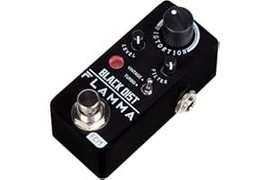 FLAMMA FC19 Distortion Pedal Electric Guitar Effects Pedal with Warm Vintage Tone True Bypass