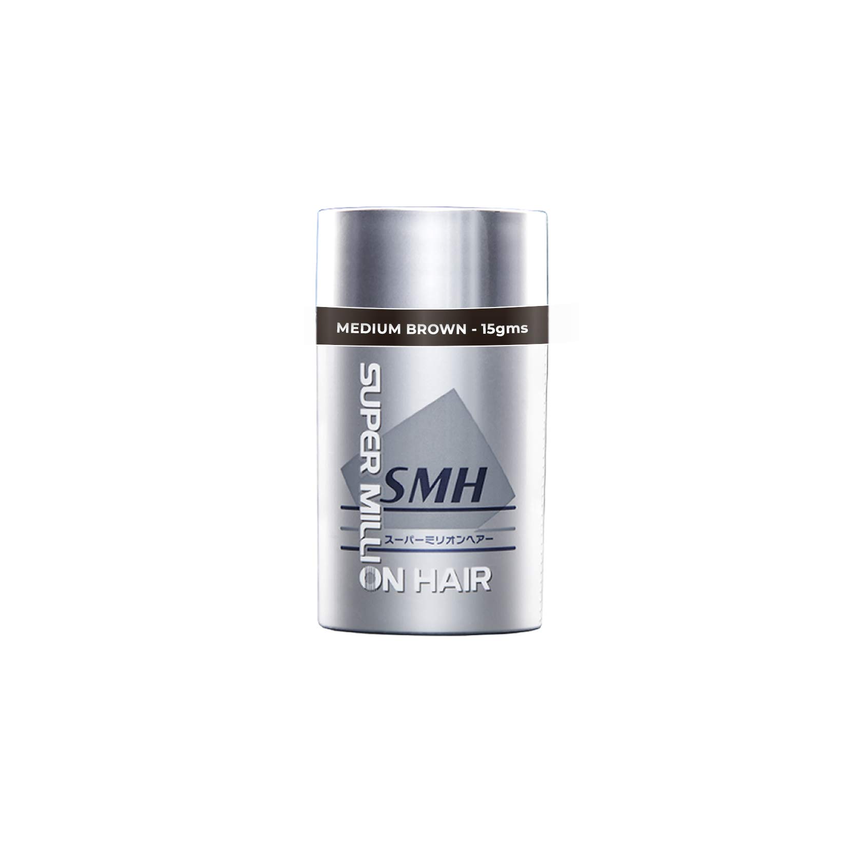 Super Million Hair 1 x 15g Hair Building Fibres - No.23 Medium Brown