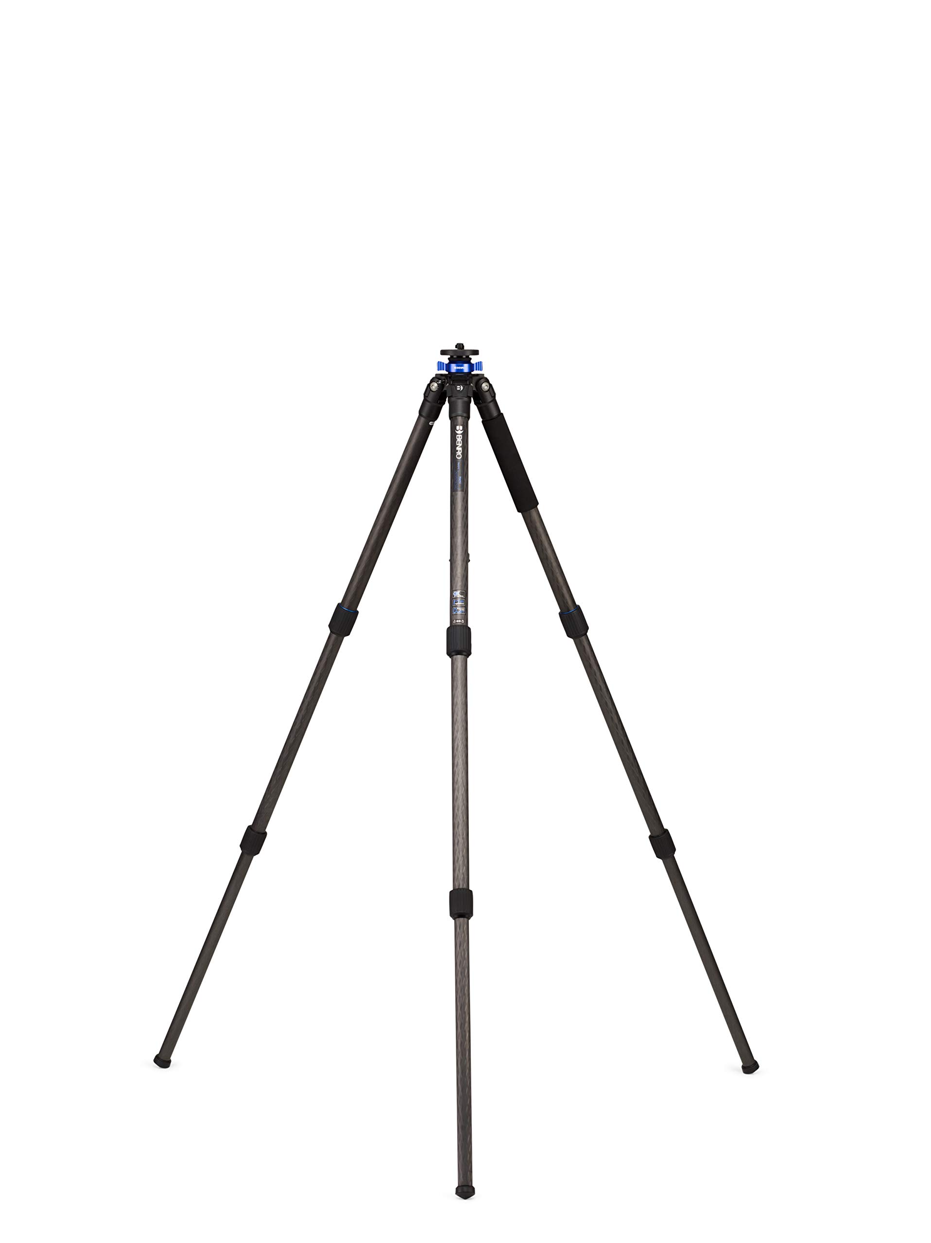 Benro TMA37C Mach3 9X CF Series 3 Tripod, 3 Section, Twist Lock (Black)