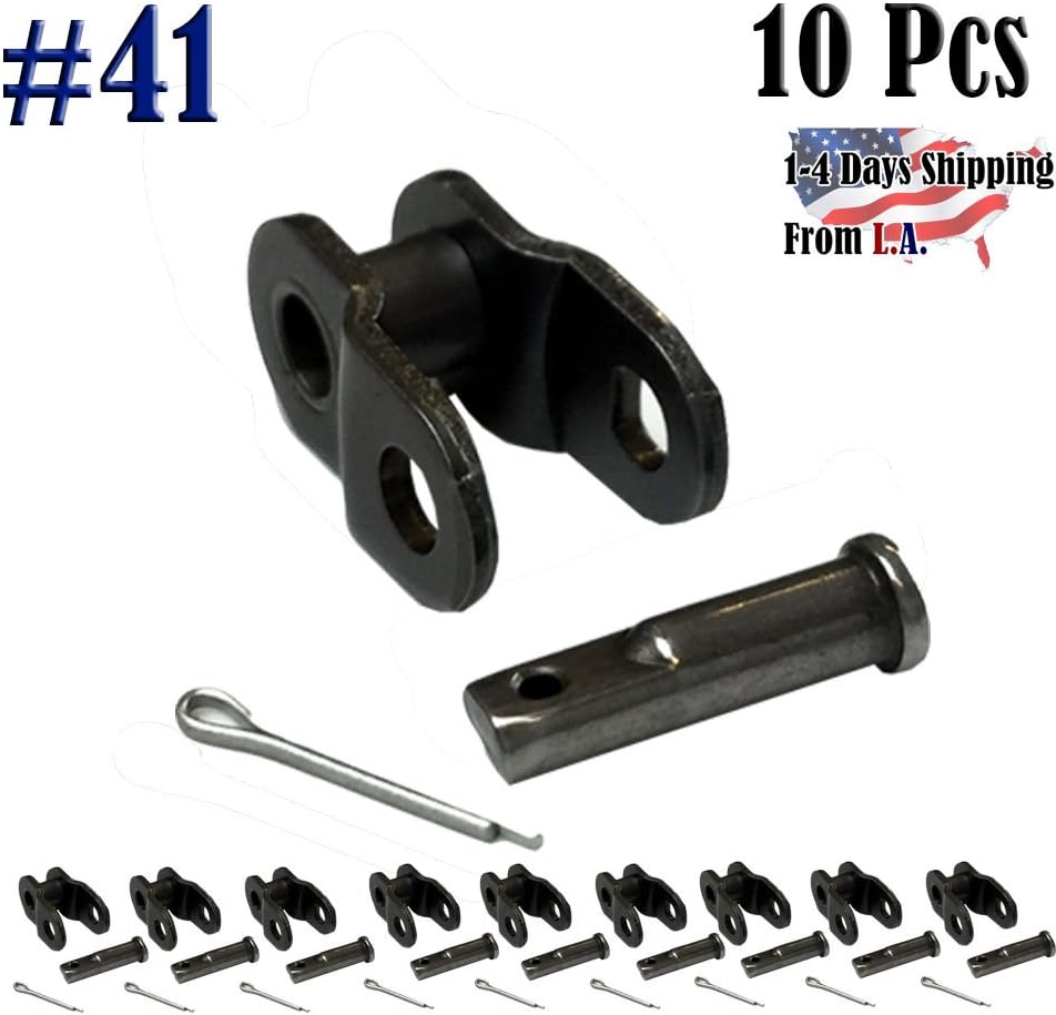 Jeremywell41 Standard Roller Chain Offset Link (10PCS)