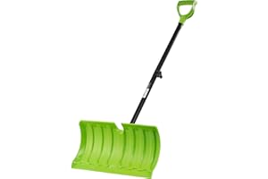 EARTHWISE POWER TOOLS BY ALM Earthwise SN002 21-Inch Snow Pusher Shovel