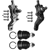 SCITOO 4pcs Front Suspension Kit Lower Ball Joint Upper Ball Joint Fit 1996-2002 For Toyota For 4runner 2001-2002 For Sequoia 2000-2002 For Tundra