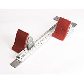 Track &amp; Field Aluminum Starting Block. Lightweight. Easy to Carry. Four Pedal Angle Positions. Five inch Wide Pedals High School Track &amp; Field Starting Block. Ten Year Warranty.