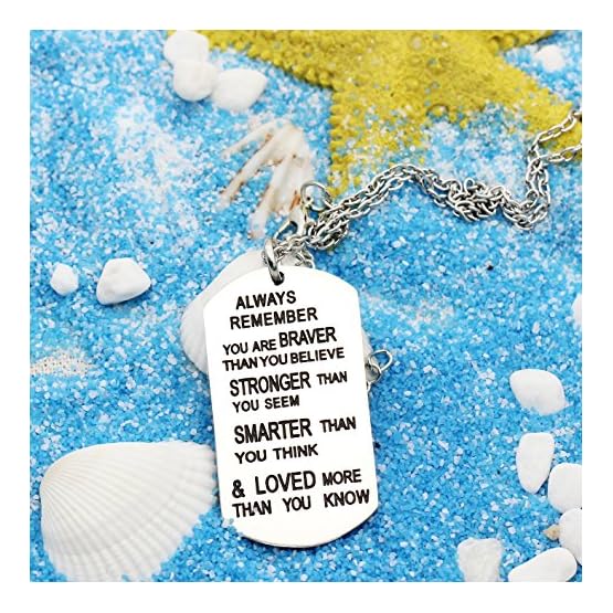 lauhonmin-Always-Remember-You-are-BraverStrongerSmarter-Than-You-Think-Pendant-Necklace-Family-Friend-Gift-Unisex lauhonmin-Always-Remember-You-are-BraverStrongerSmarter-Than-You-Think-Pendant-Necklace-Family-Friend-Gift-Unisex