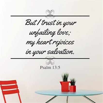 Stickers Muraux Fille Ado Je Crois En Ton Amour Indefectible Mon Cœur Se Rejouit Bible Verse Ecriture Citation Religieuse Amazon Fr Bricolage Stickers Muraux Fille Ado Je Crois En Ton Amour Indefectible Mon Cœur Se Rejouit Bible Verse Ecriture Citation Religieuse Amazon Fr Bricolage