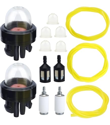 Kit Carburatore Completo Con Spugnette E Primer Per Decespugliatore Ryobi RY34006, RY34007, RY34446, RY34447