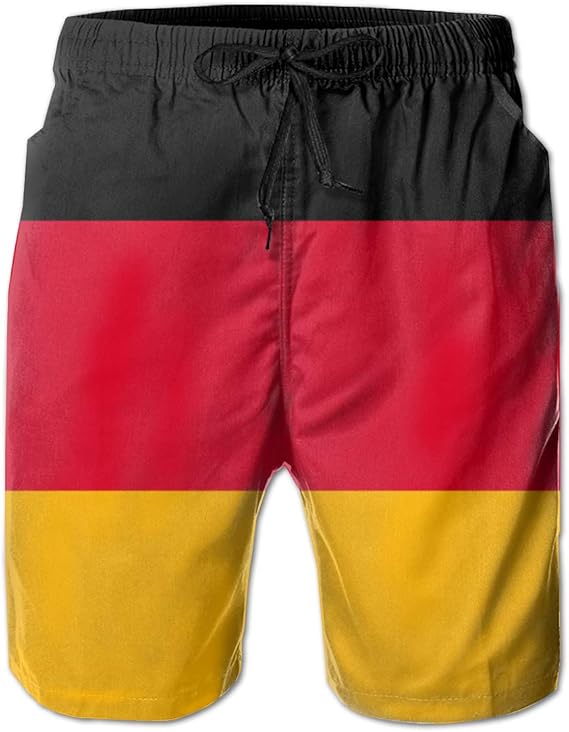 Amazon Co Jp 温泉 海水浴 競泳パンツ ドイツの国旗 海水パンツ ハーフパンツ サーフパンツ 海パン 水着 大きいサイズ メンズ 水泳パンツ サーフパンツ ビーチパンツ サーフパンツ 海水パンツ 水陸両用 ショートパンツ 防水速乾 服 ファッション小物
