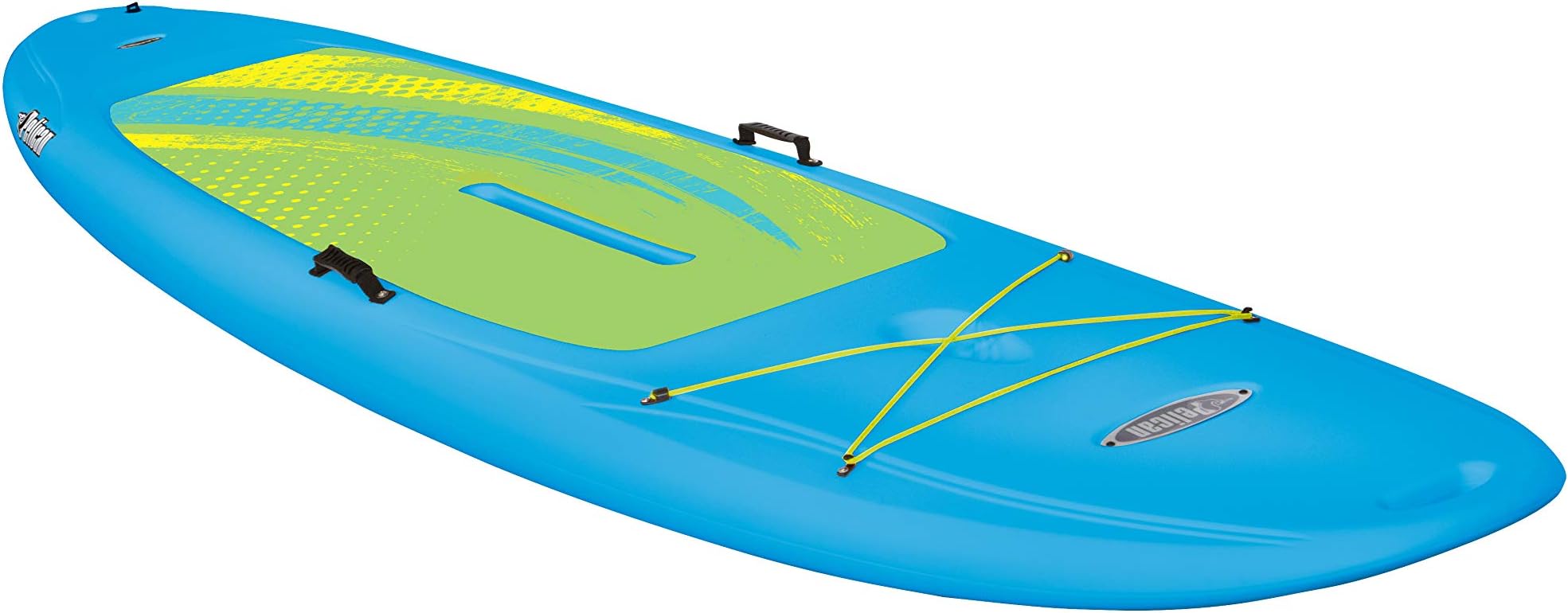 Pelican - SUP - Hardshell Stand-Up Paddleboard - Lightweight Board with a Bottom Fin for Paddling, Non-Slip Deck - Perfect for Youth & Adult