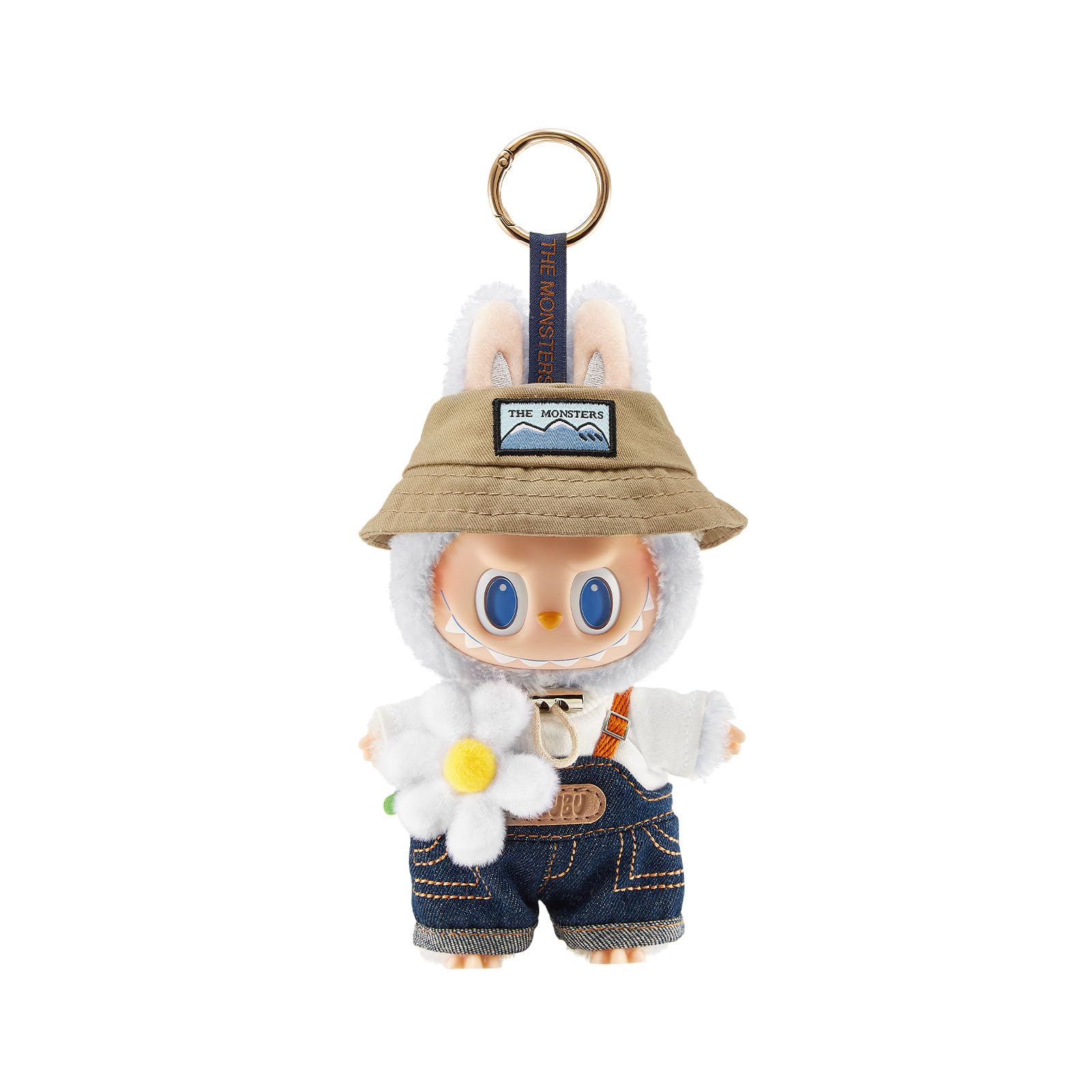 POP MART THE Monsters Fall in Wild Series-Vinyl Plush Doll Pendant Action Figure, 6.69 inches Height Labubu Doll, Spring Outfit Doll, Collectible Toy