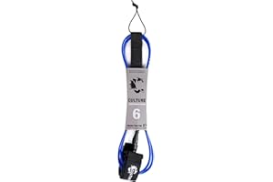 Culture Supply Surfboard Surf Leash (6 Sizes - 5 Colors): 6ft Comp | 6 ft Reg | 7ft | 8ft | 9ft | 10ft
