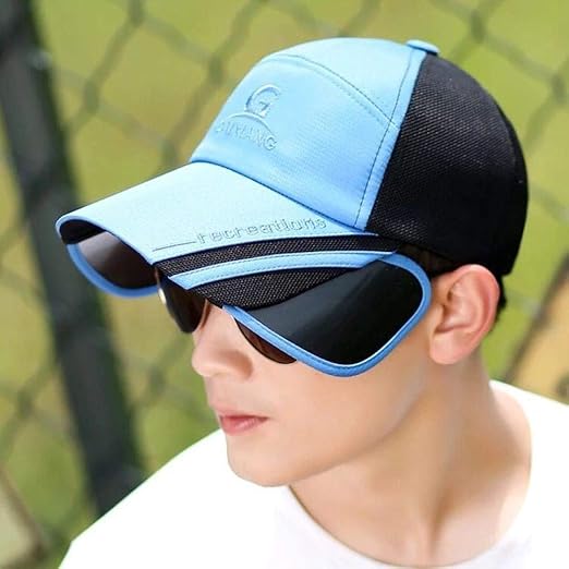 baseball cap with big brim