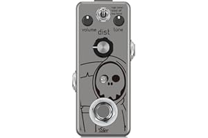 Iset Grim Heavy Metal Guitar Pedal for Electric Guitar Bass True Bypass