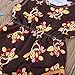 Baby Girls Sleeveless Full Thanksgiving Turkeys Print Pom Pom Romper with Headband (0-6M, Coffee)