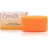 CAROT&Iuml;S Beauty Soap 80gr - Formulated to Clean and Refresh Skin, with Carrot Oil, Glycerin, Beta Carotene, Vitamin A, and Olive Oil